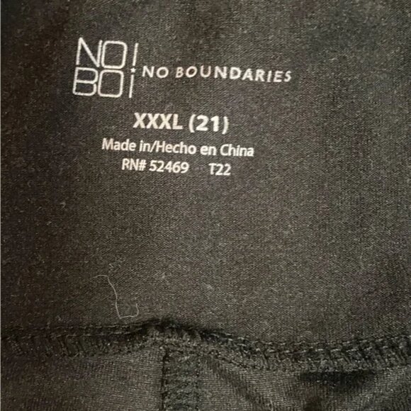 Basic yoga pants Wide waistband Plus size - Picture 5 of 6